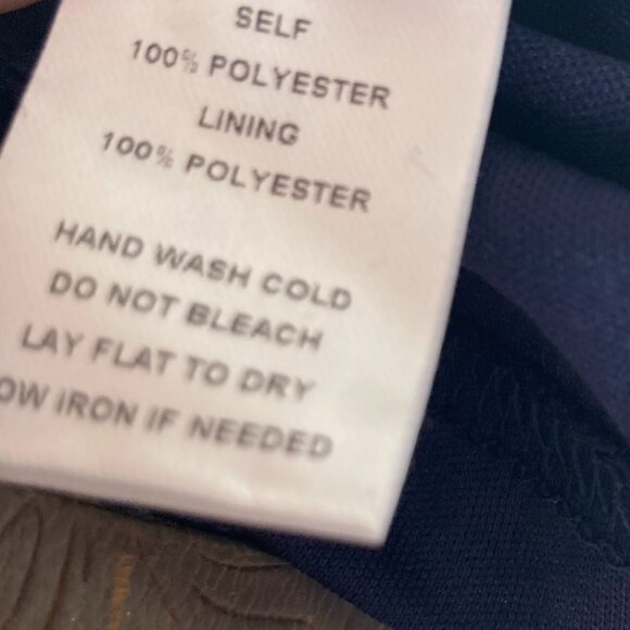 Soieblu Sheer Lace Dress Blue Embroidered Lace Purchased On Modcloth Size M - Picture 6 of 6